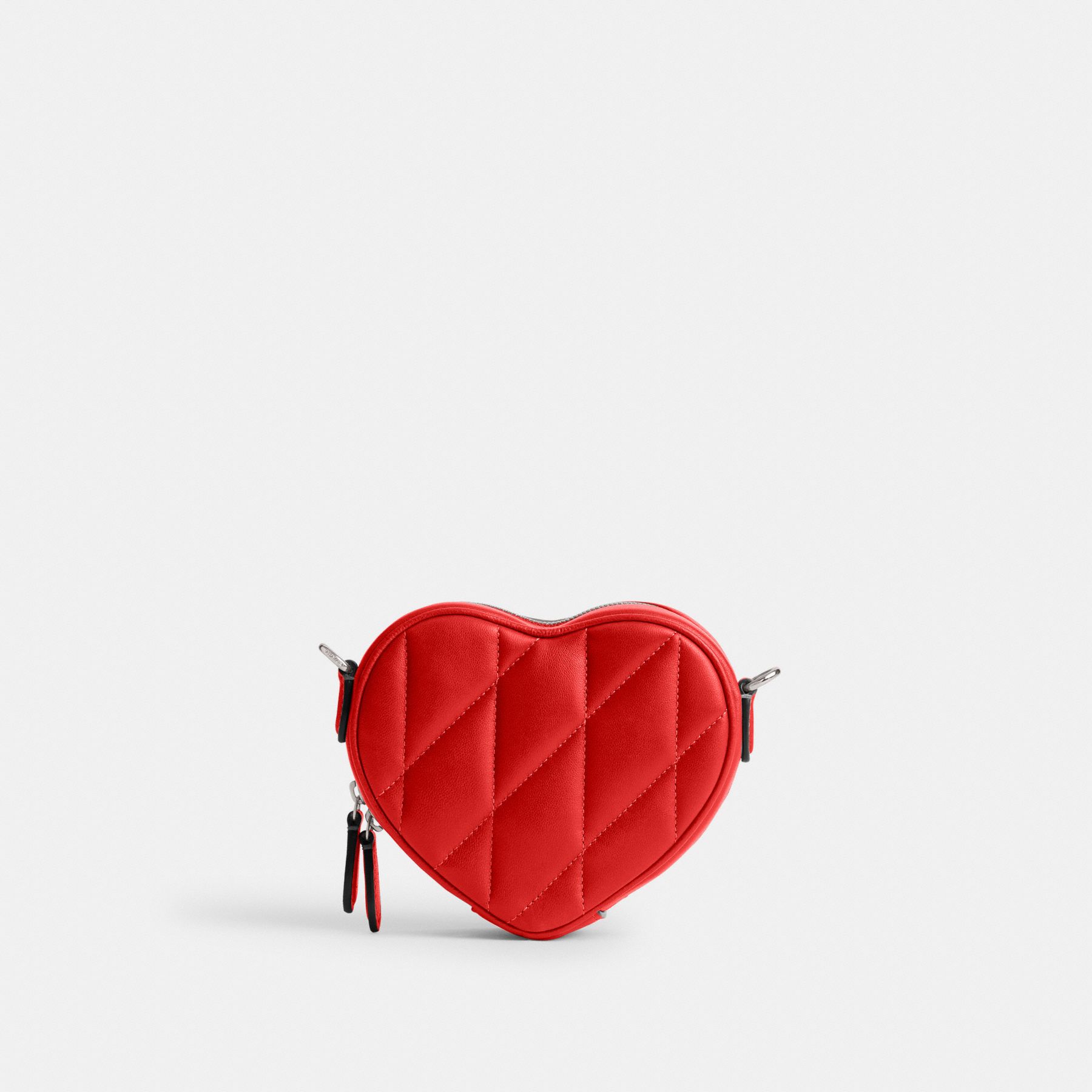 COACH手袋 HEART 14 豐盈絎縫斜背手袋| COACH 官方網站Official page