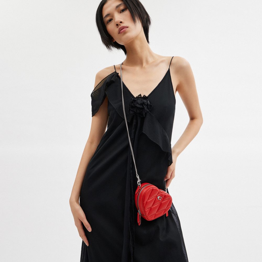 HEART 14 豐盈絎縫斜背手袋