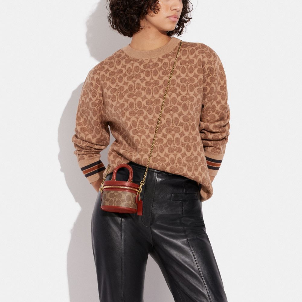 TRAIL 12 經典 SIGNATURE 帆布斜背手袋