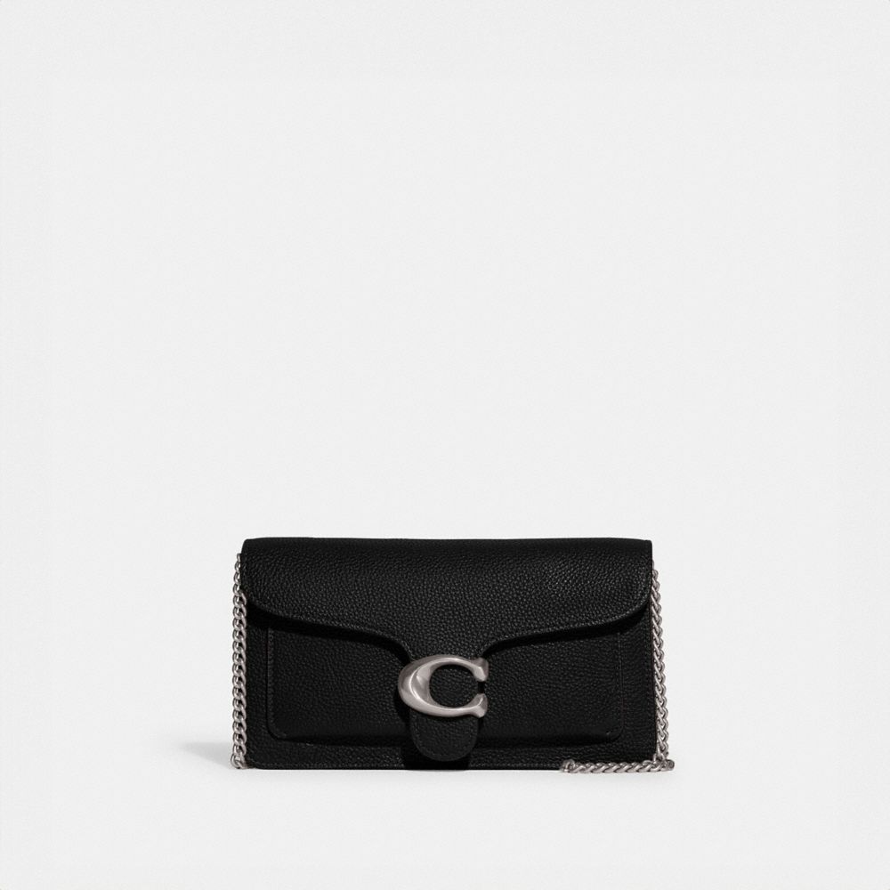 Tabby Chain Clutch - CE772 - Silver/Black