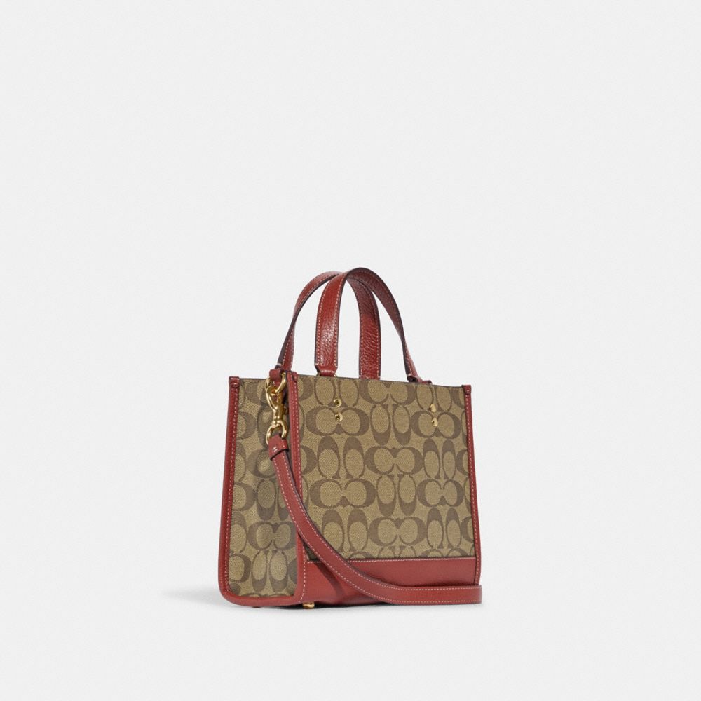 COACH X PEANUTS DEMPSEY TOTE 22 IN SIGNATURE CANVAS WITH PATCHES