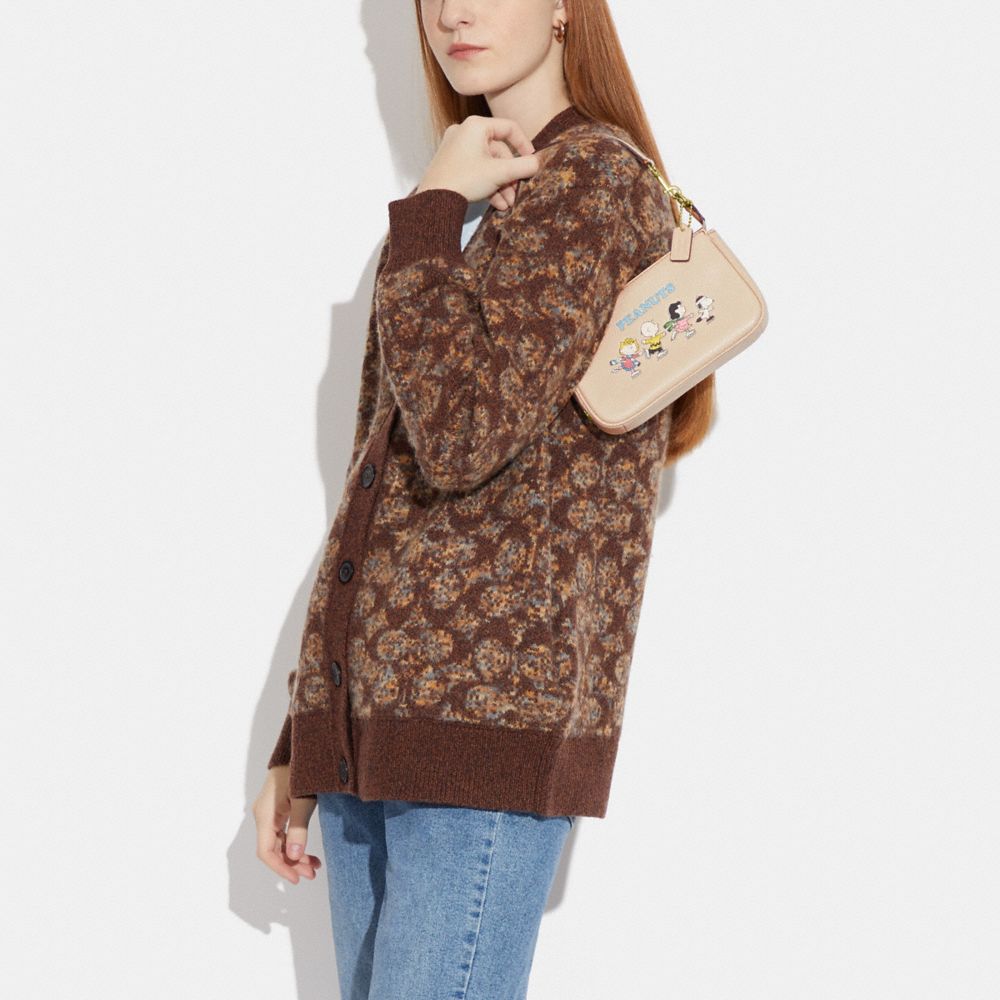 COACH X PEANUTS NOLITA 19 WITH SNOOPY AND FRIENDS MOTIF