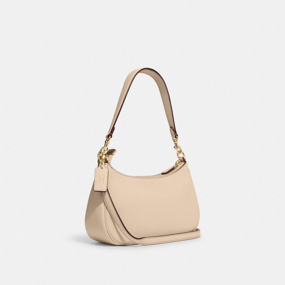 COACH X PEANUTS TERI SHOULDER BAG WITH SNOOPY AND FRIENDS MOTIF