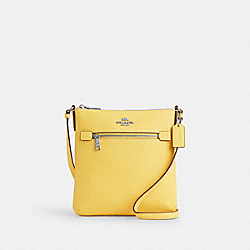 Mini Rowan File Bag - CE871 - Silver/Retro Yellow
