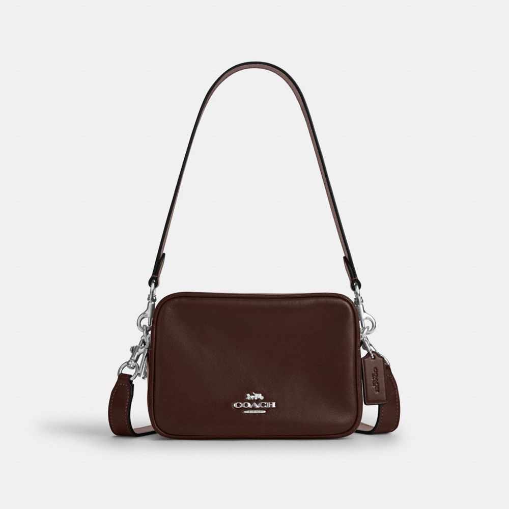 Mini Carey Crossbody Bag - CEA02 - Silver/Maple