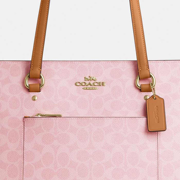STATION TOTE BAG IN SIGNATURE CANVAS