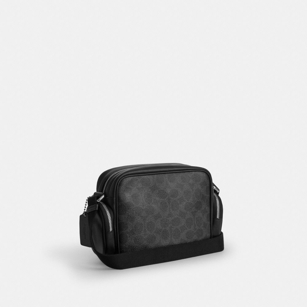 FLETCHER CROSSBODY BAG IN SIGNATURE CANVAS