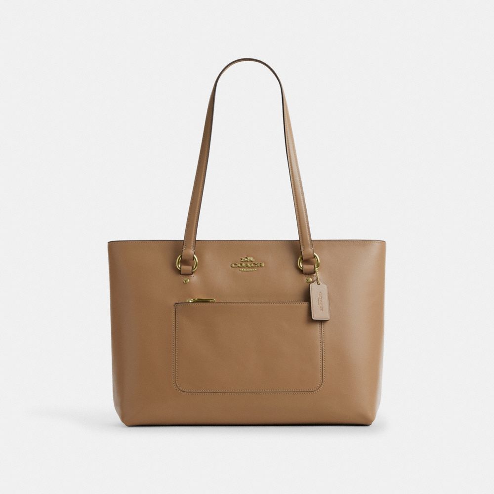 Station Tote Bag - CEA65 - Gold/Sandy Beige