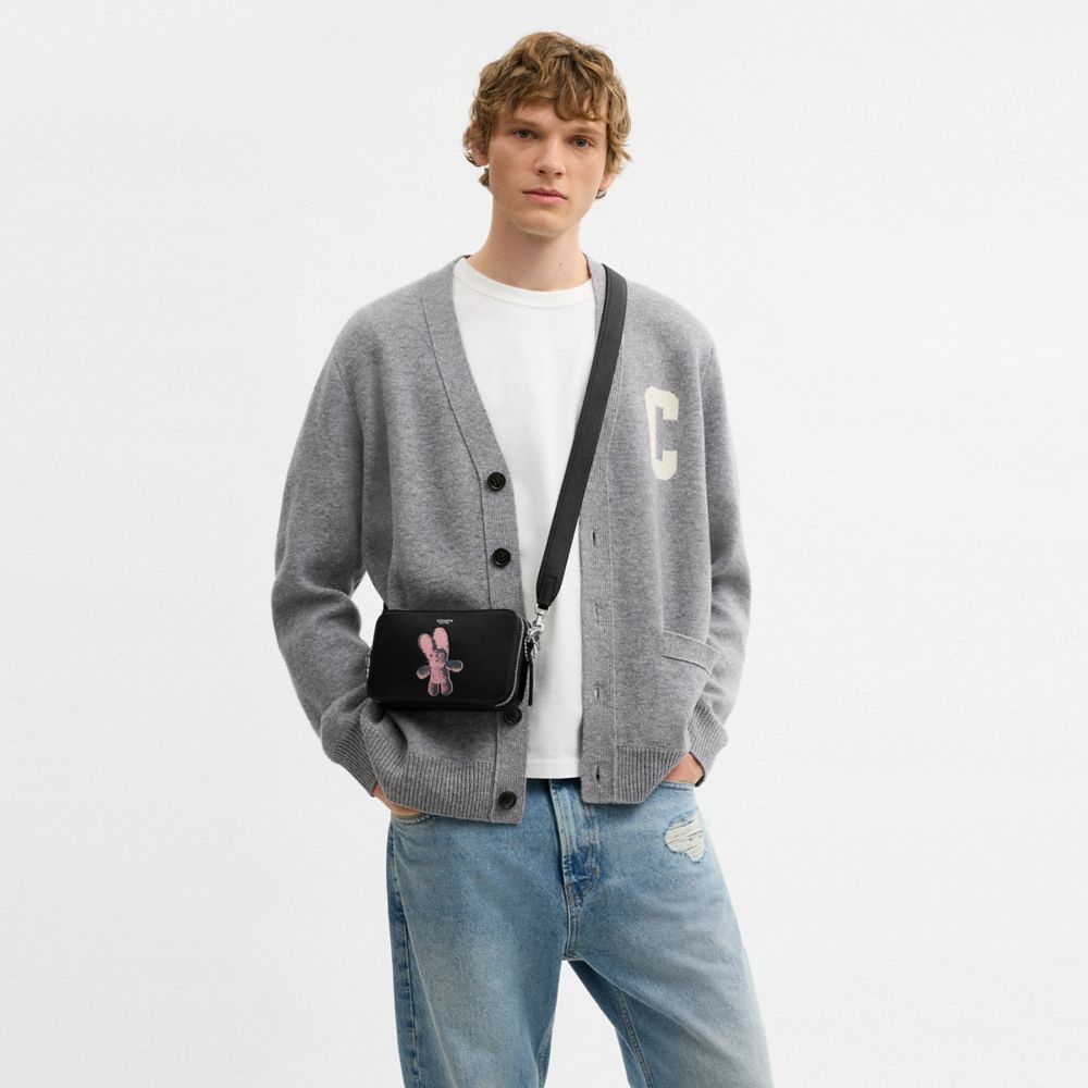 CLINTON CROSSBODY BAG WITH FLOPPY GRAPHIC