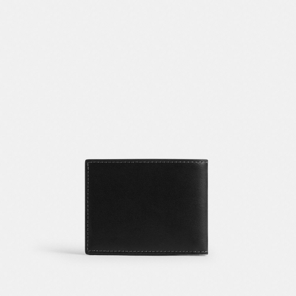 FLOPPY 圖案纖巧型折疊皮夾