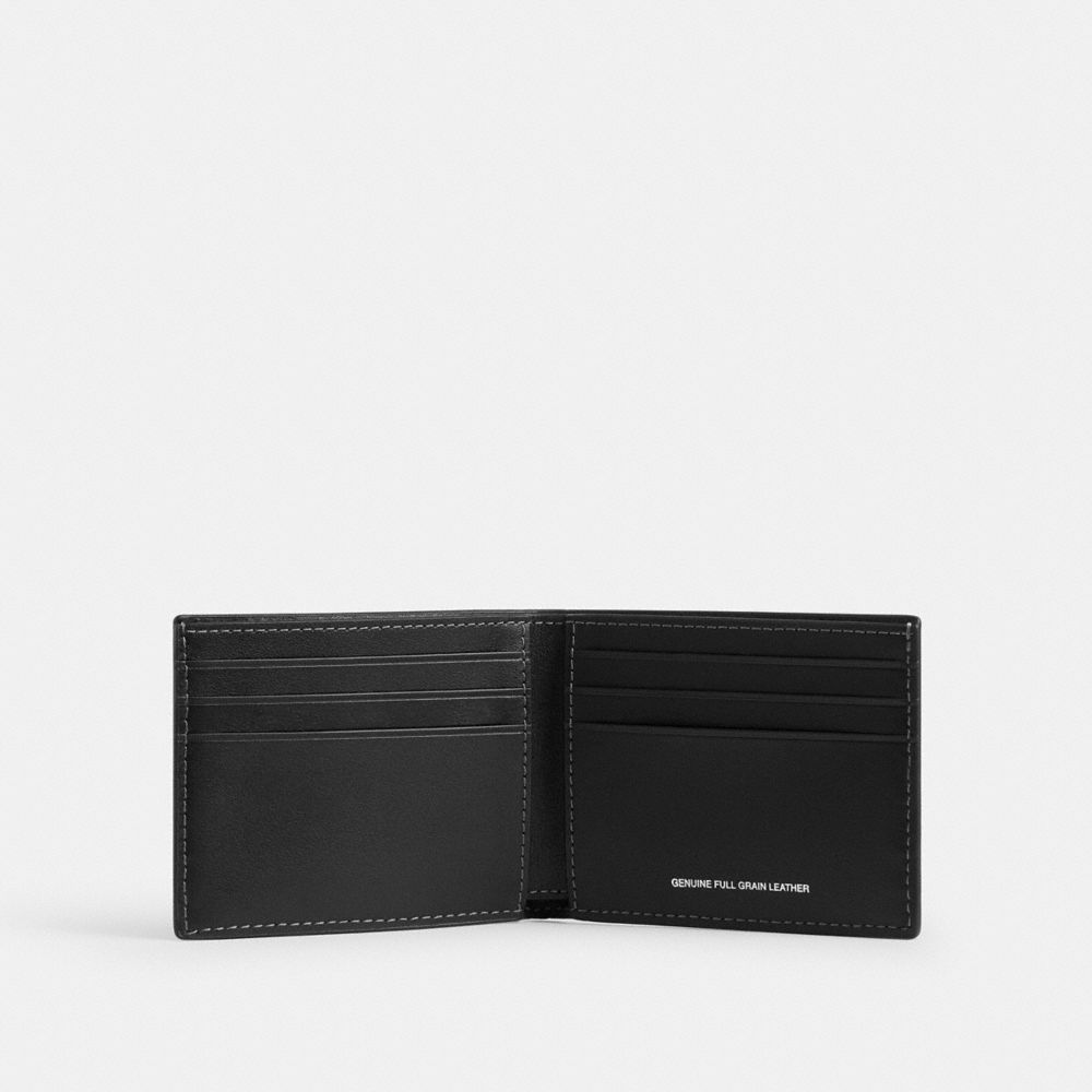 FLOPPY 圖案纖巧型折疊皮夾