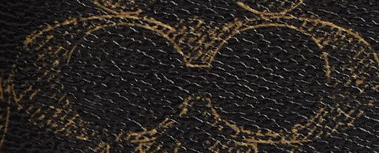 ID CARD WALLET IN LOVED SIGNATURE CANVAS