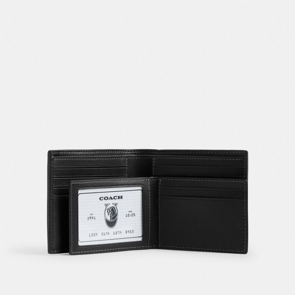 3-IN-1 WALLET IN LOVED SIGNATURE DENIM