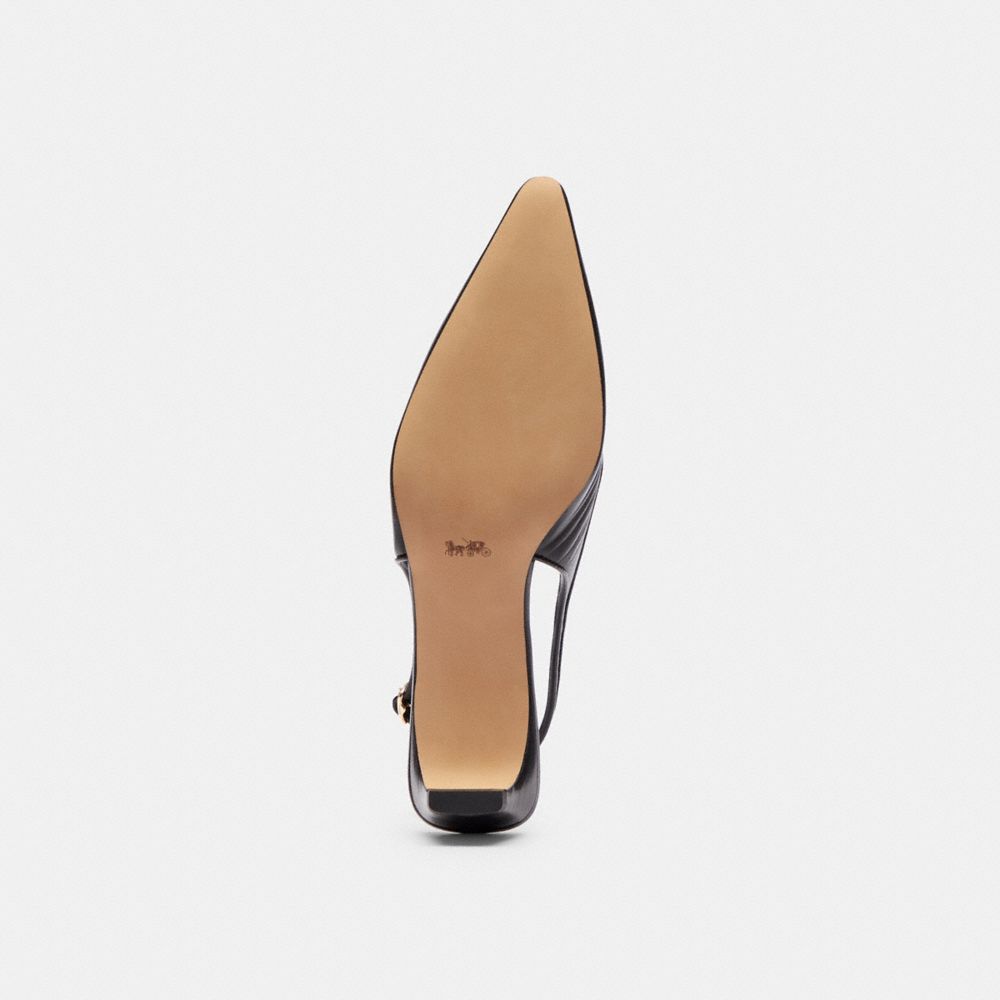 BOW SLINGBACK HEEL