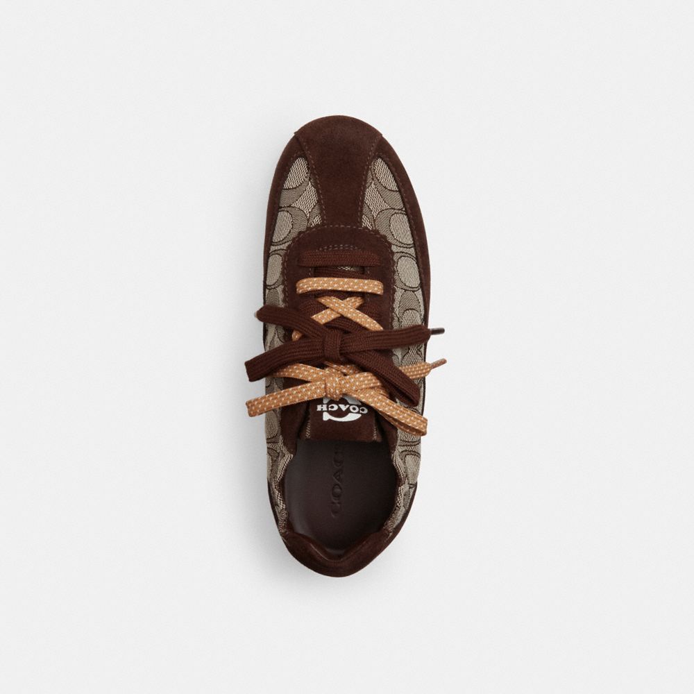 SOFT SNEAKER IN SIGNATURE JACQUARD