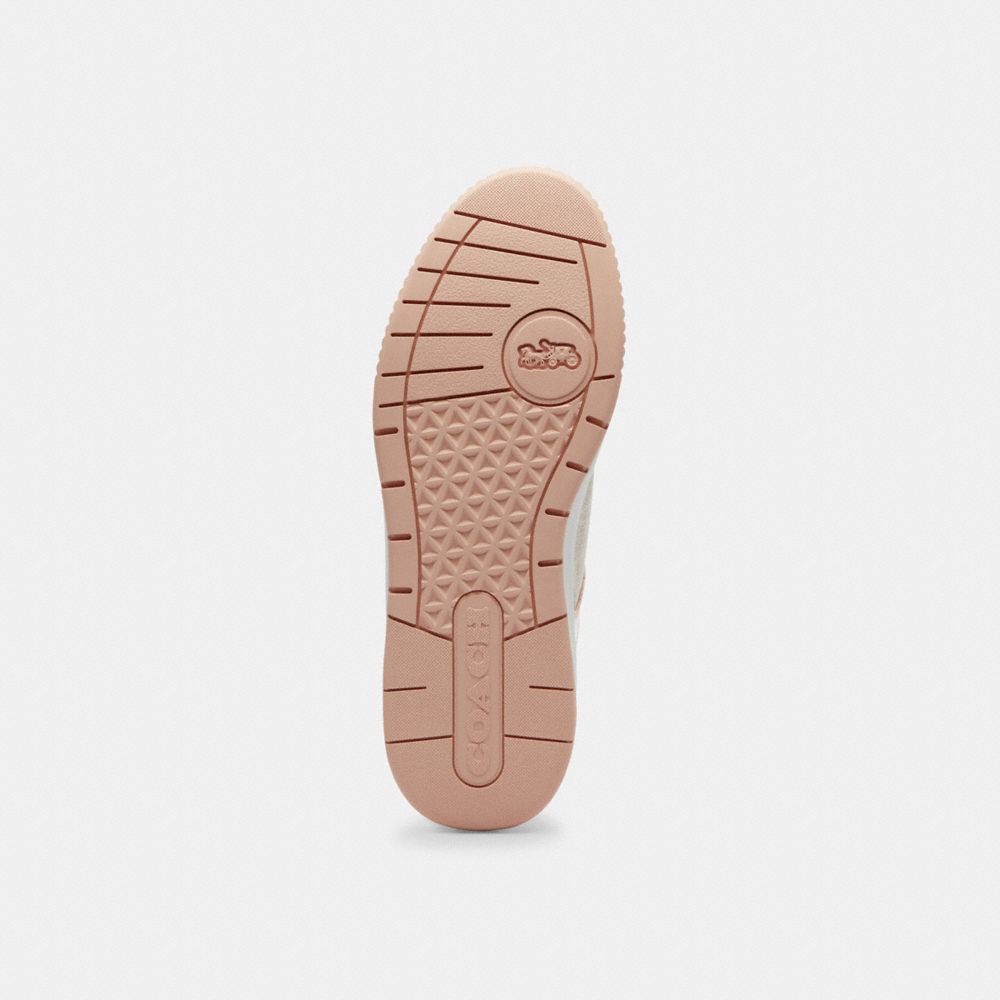 PLATFORM SNEAKER IN SIGNATURE CANVAS