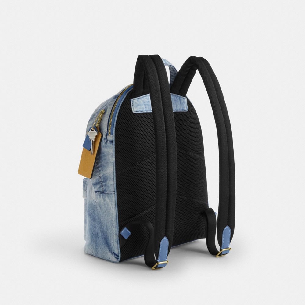 TAYLOR SMALL BACKPACK IN LOVED DENIM
