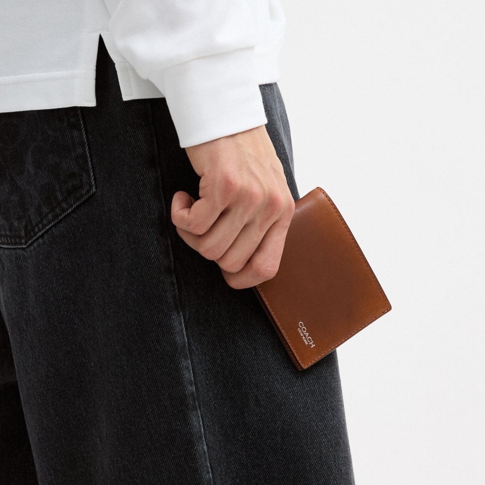 SLIM BILLFOLD WALLET IN LOVED LEATHER