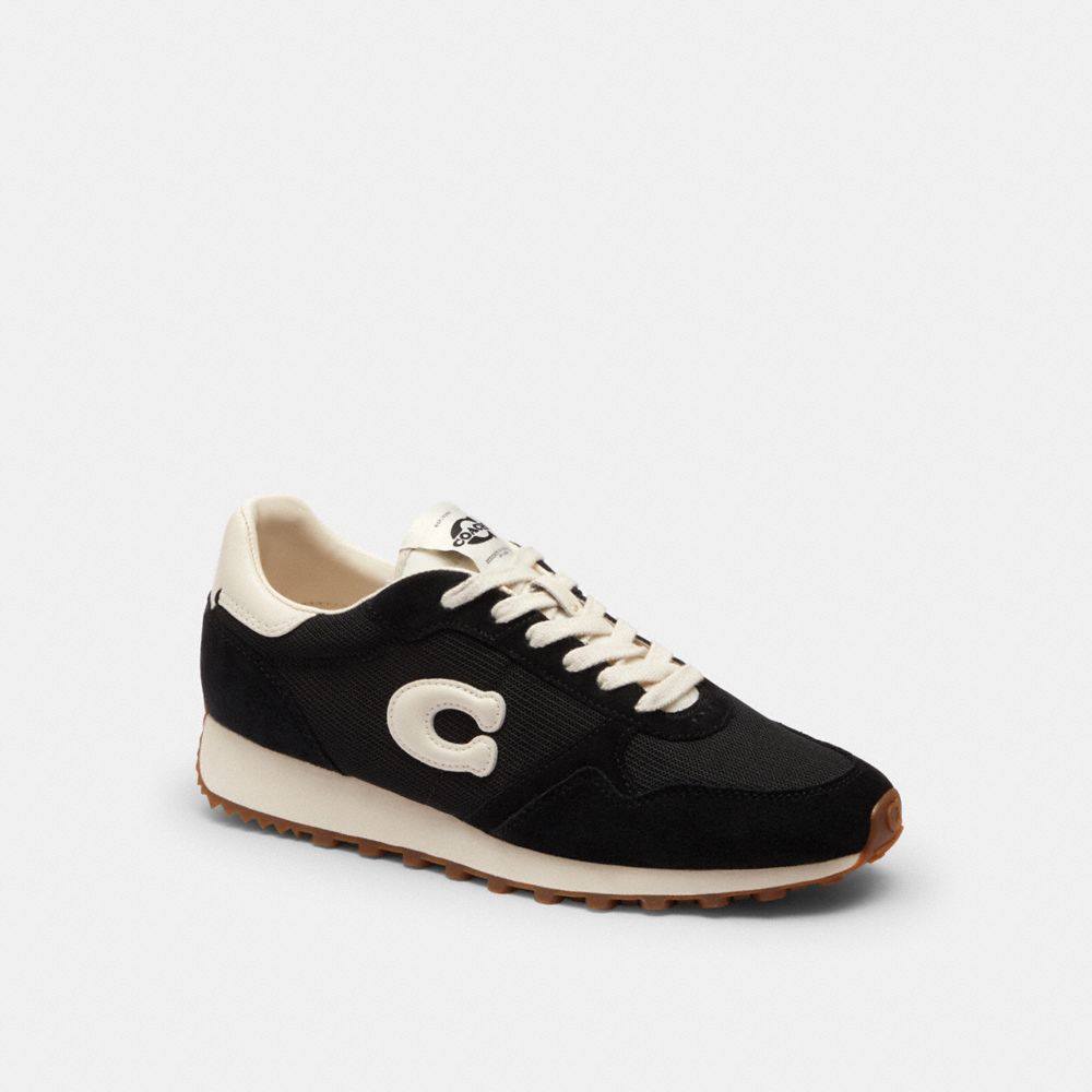 COACH CEG16 Retro Runner BLACK/CHALK
