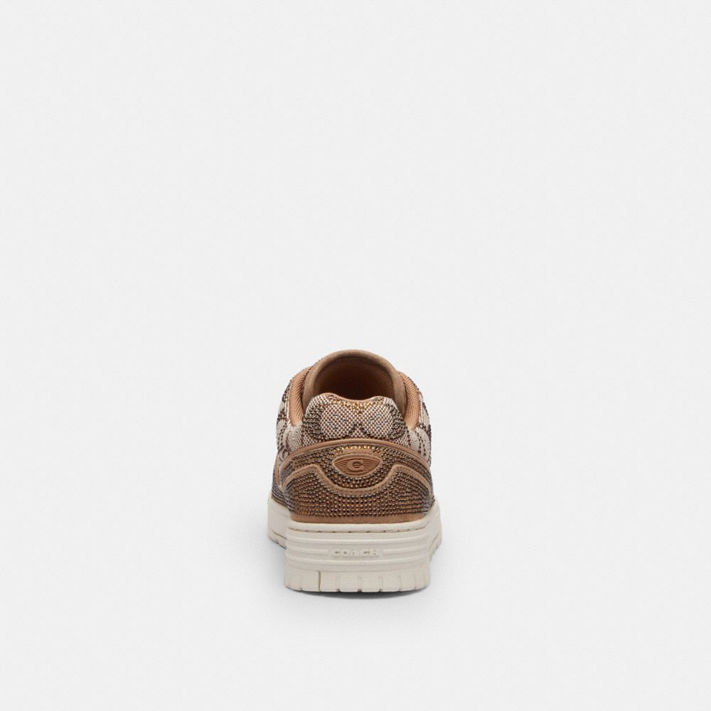 SOHO SNEAKER IN CRYSTAL SIGNATURE JACQUARD