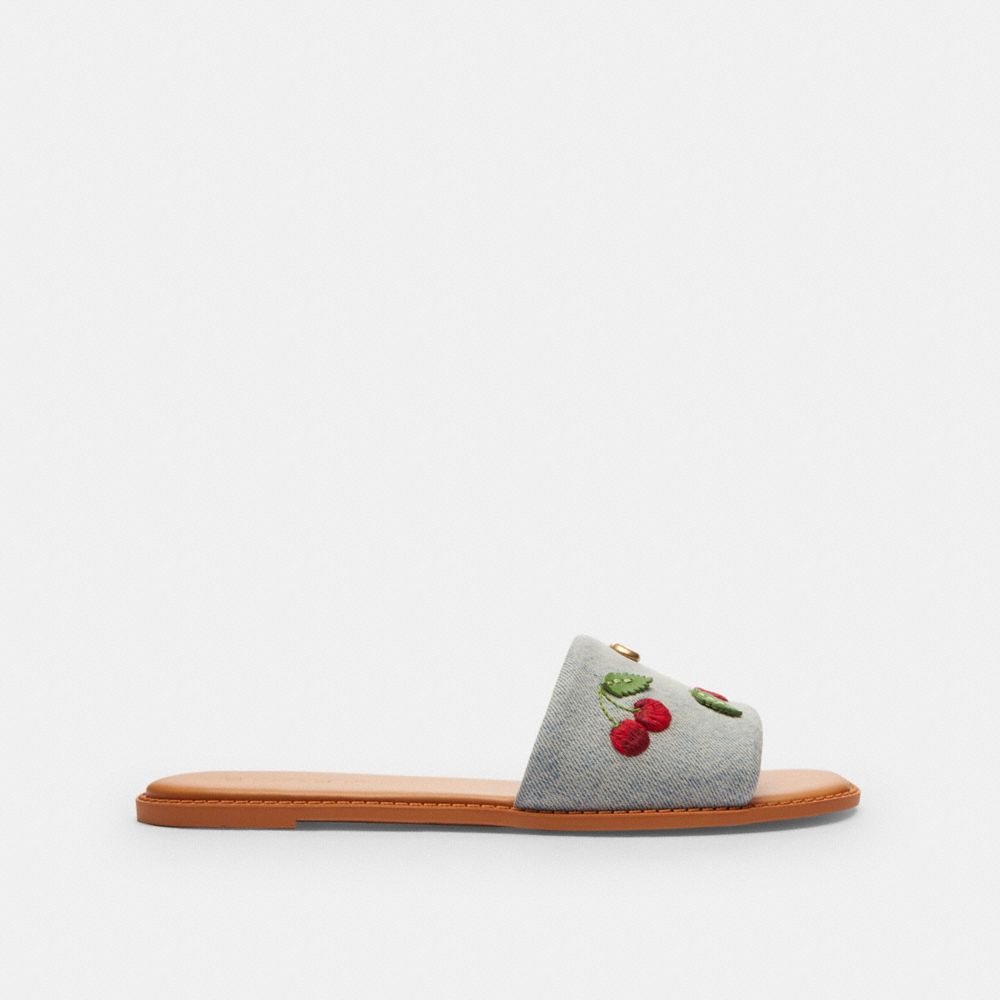 HOLLY SANDAL WITH CHERRIES