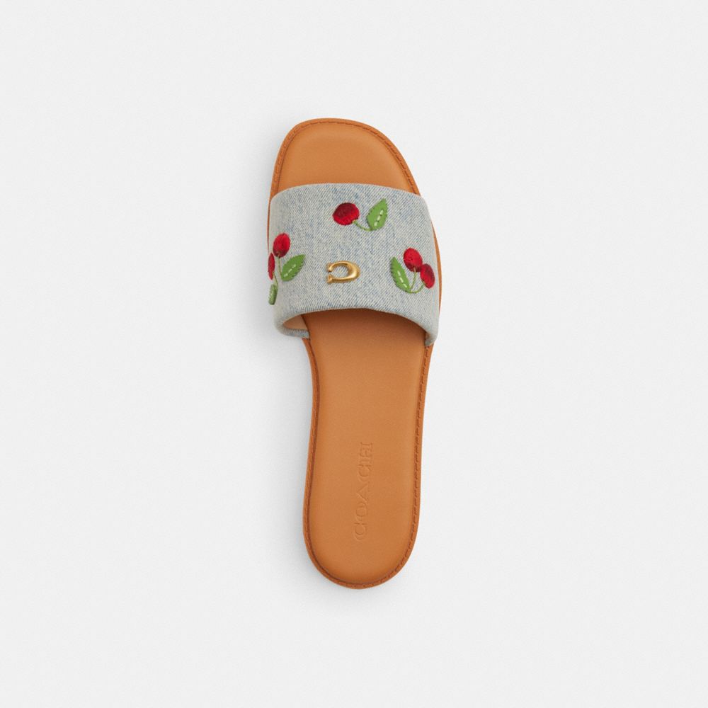 HOLLY SANDAL WITH CHERRIES