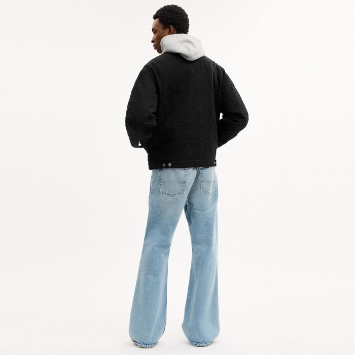 絎縫細節工裝外套