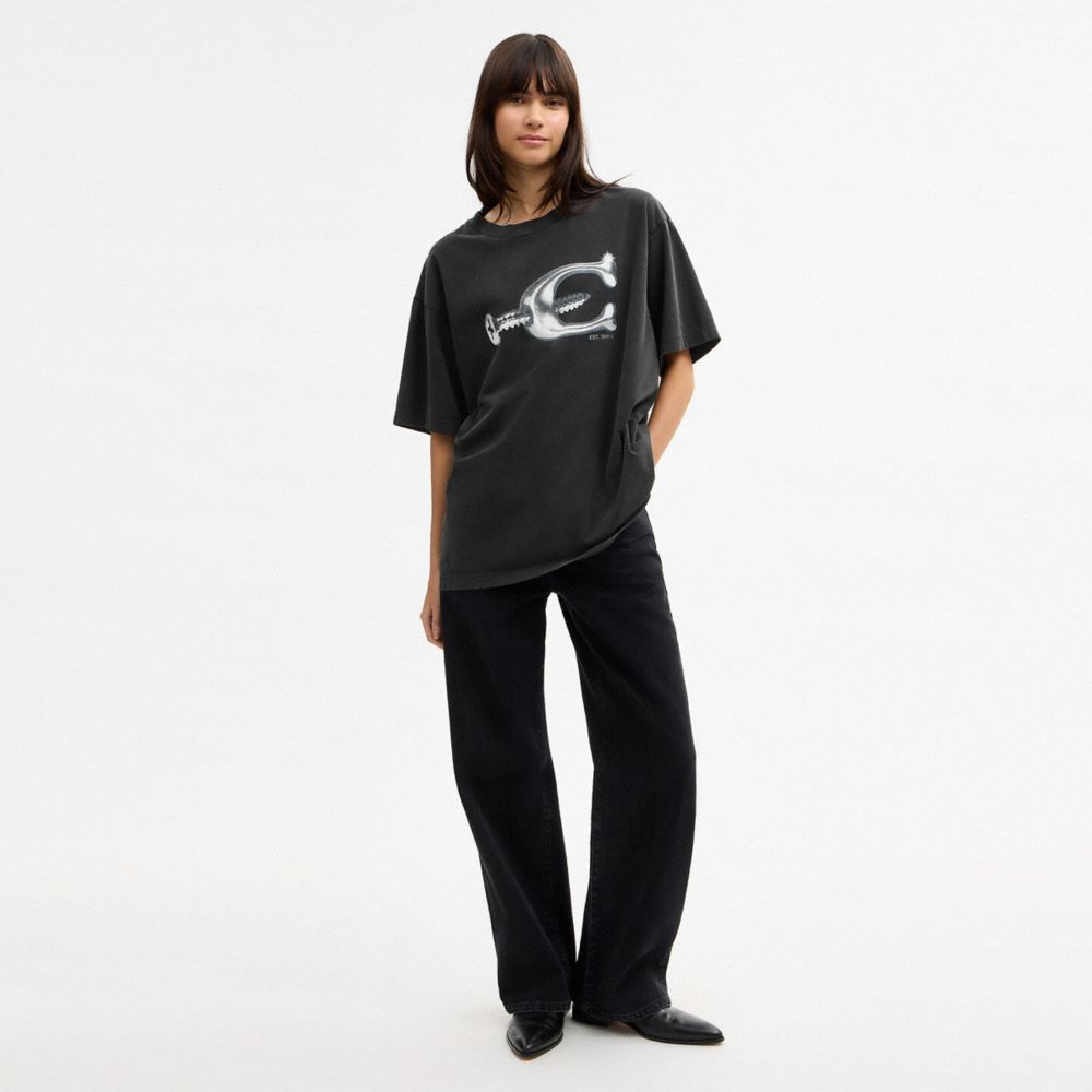 SCREW RELAXED T-SHIRT IN ORGANIC COTTON