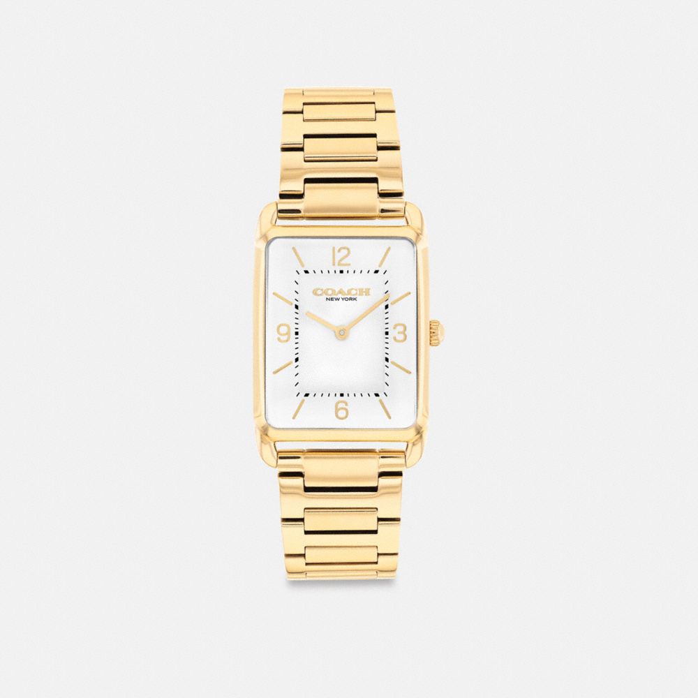 COACH CEK41 Elliot Watch, 32 Mm X 26 Mm GOLD