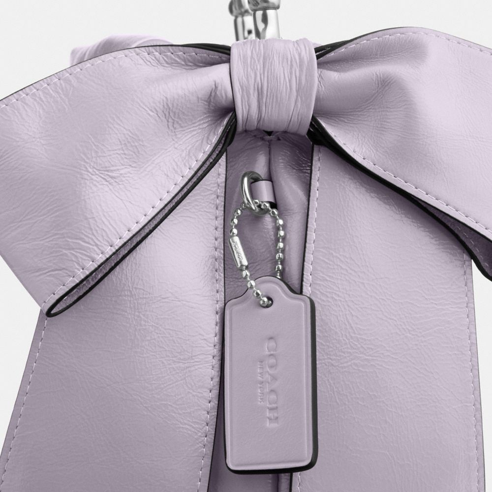FAYE MINI DRAWSTRING BAG WITH BOWS
