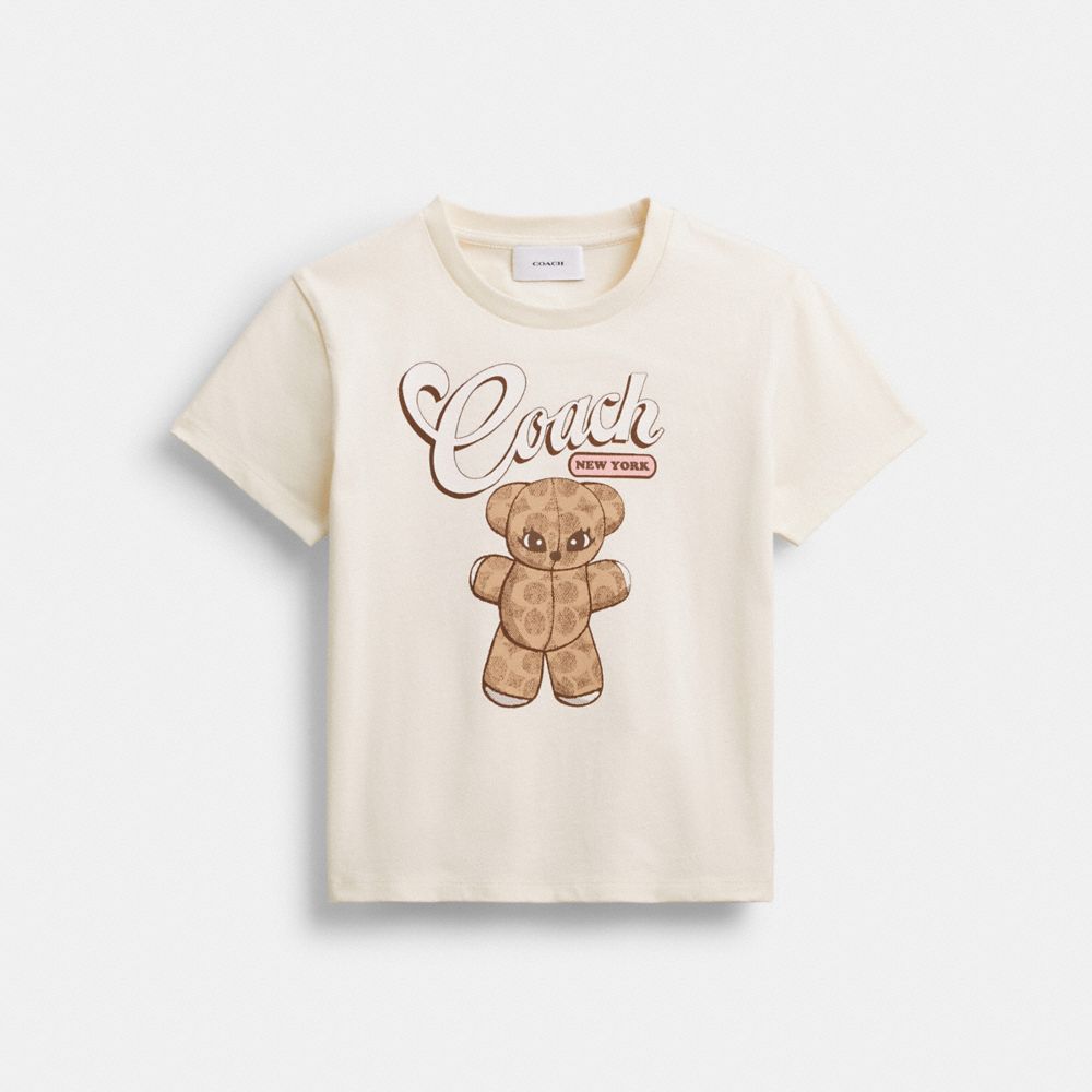 TEDDY STUFFIE T-SHIRT IN ORGANIC COTTON