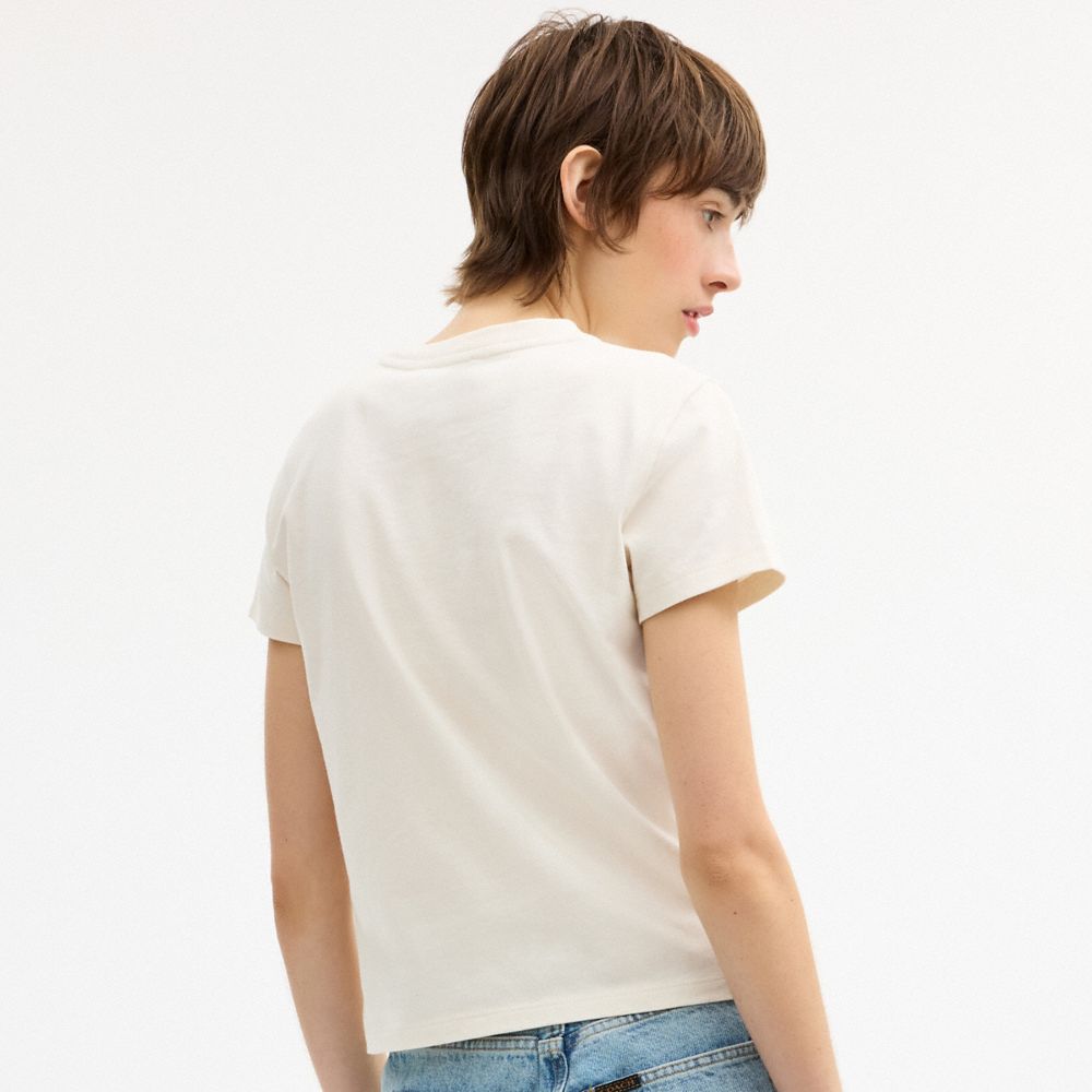 TEDDY STUFFIE T-SHIRT IN ORGANIC COTTON