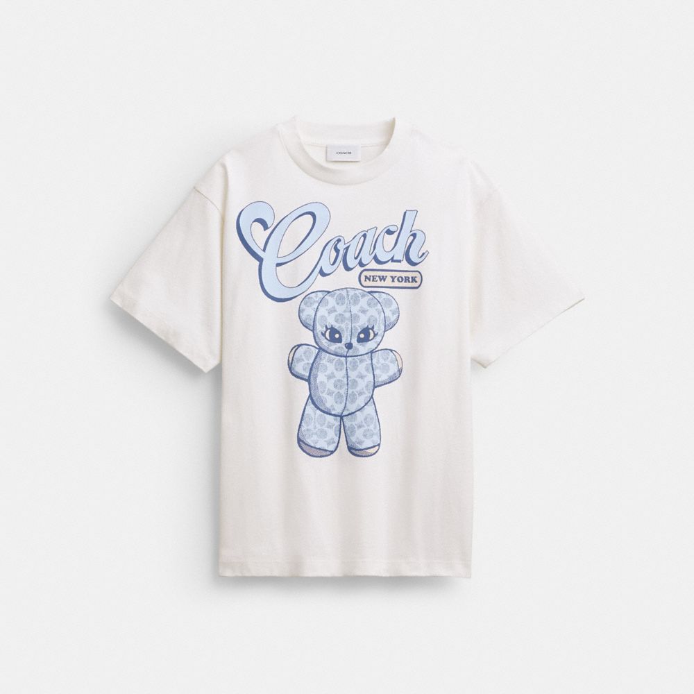 TEDDY STUFFIE RELAXED T-SHIRT IN ORGANIC COTTON