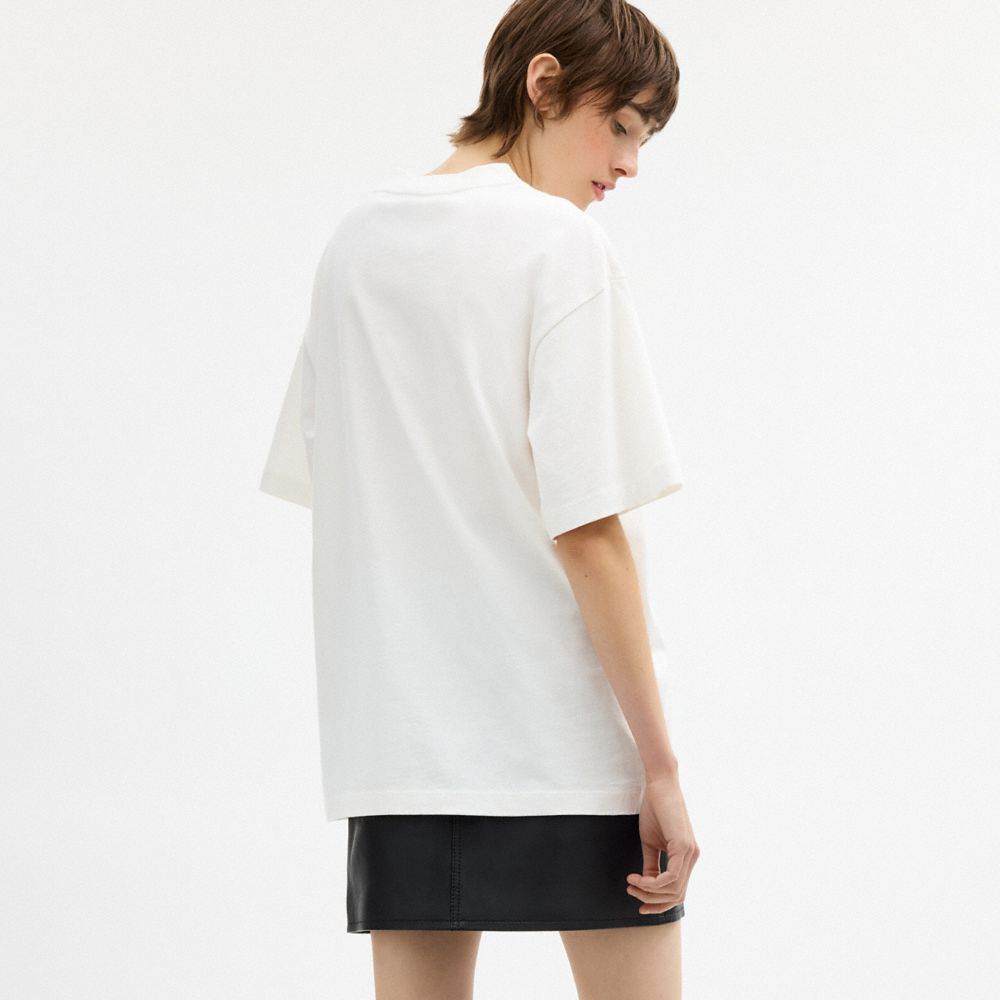 TEDDY STUFFIE RELAXED T-SHIRT IN ORGANIC COTTON