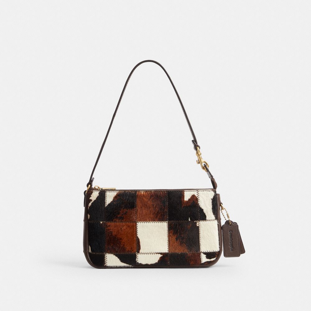 Plaza Bag In Upcrafted Haircalf With Cow Print - CEM96 - Multi