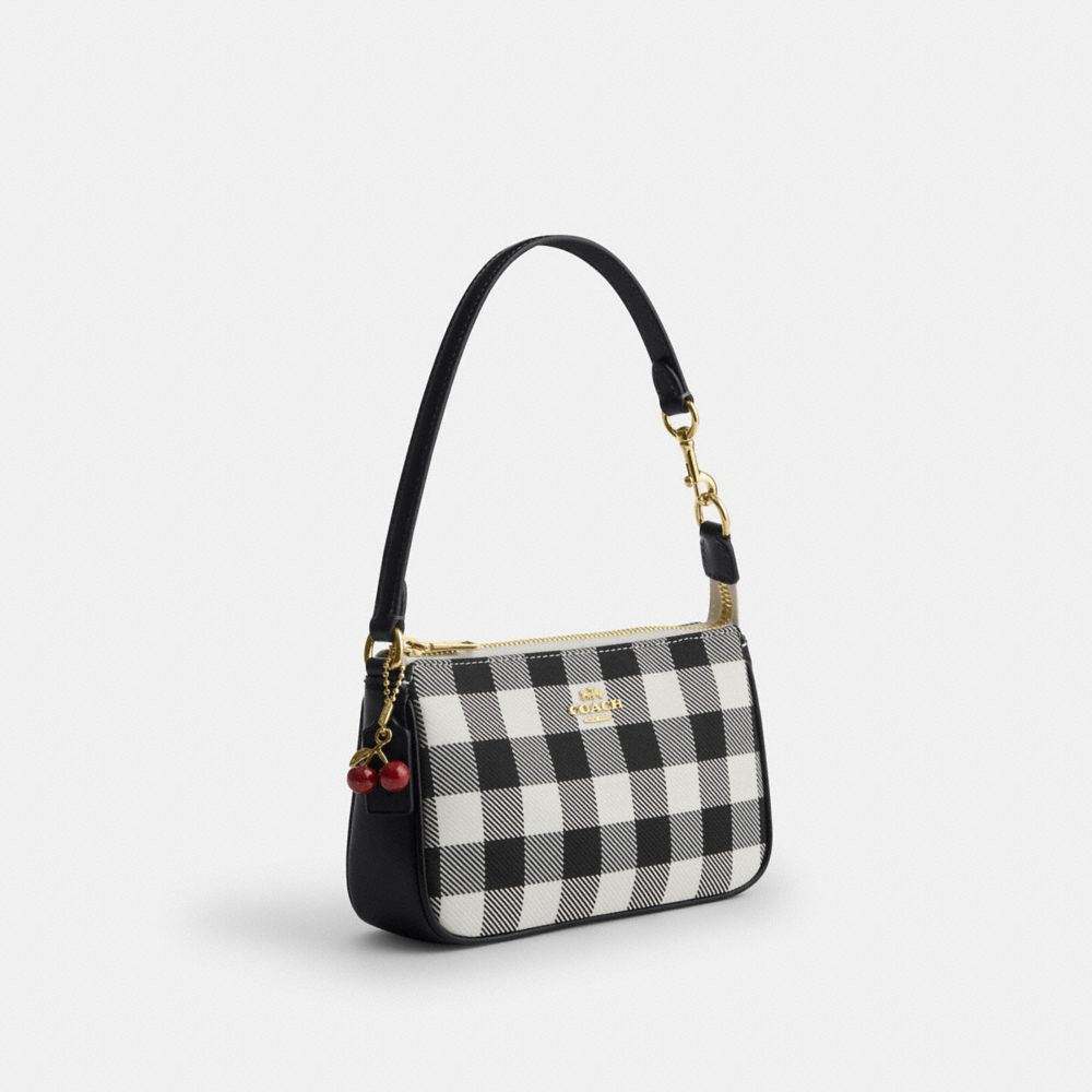 NOLITA 19 WITH GINGHAM PRINT AND CHARM