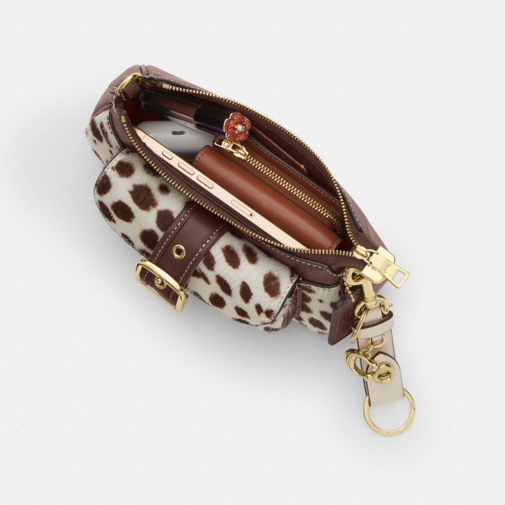 ASHTON MINI SHOULDER BAG IN HAIRCALF