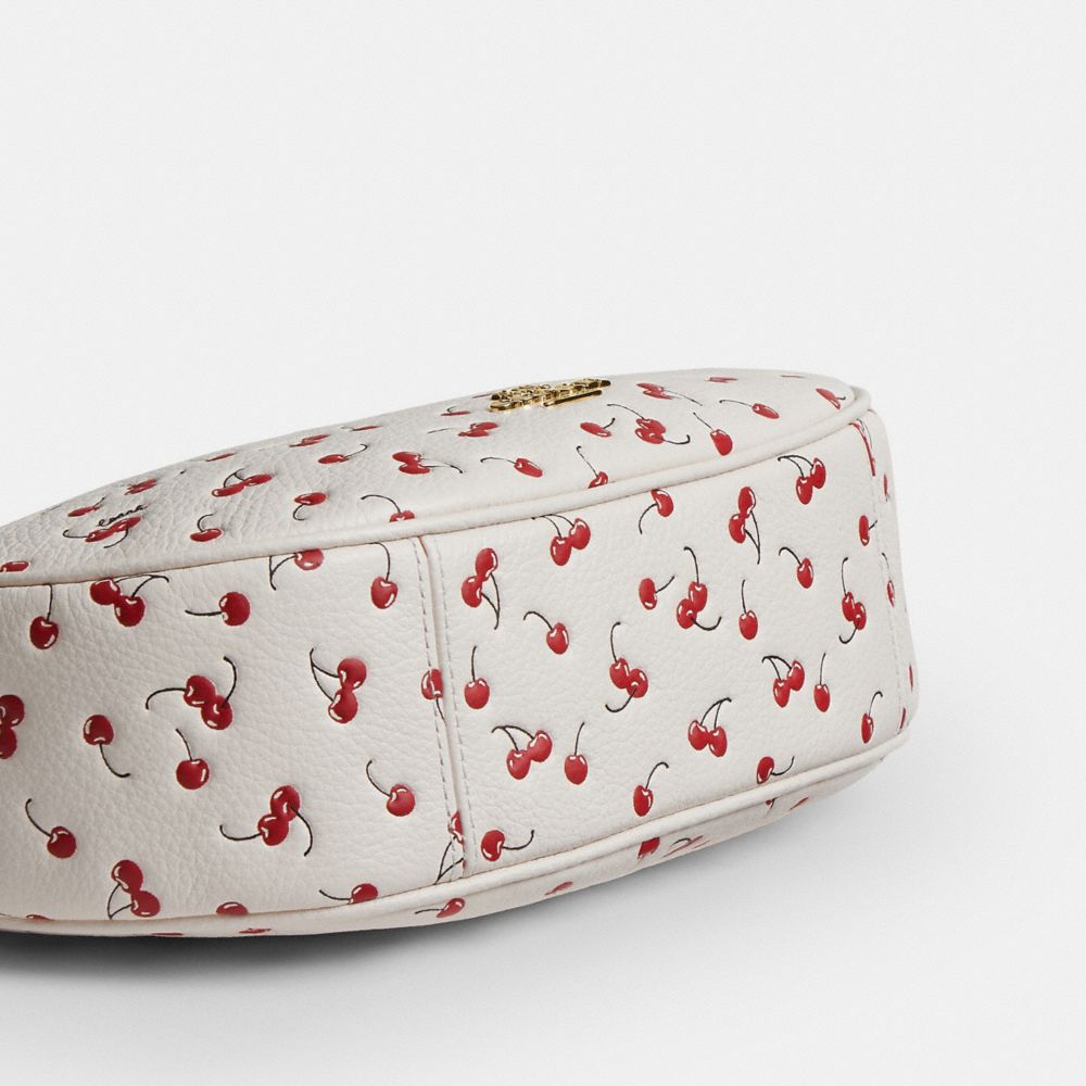 EMILY SHOULDER BAG WITH CHERRY PRINT