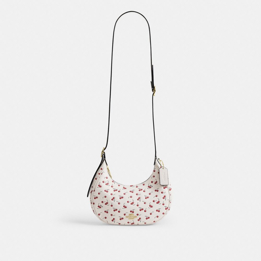EMILY SHOULDER BAG WITH CHERRY PRINT