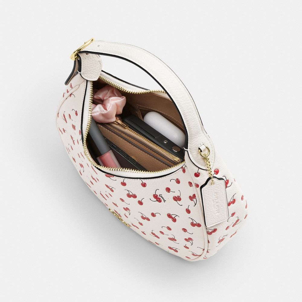 EMILY SHOULDER BAG WITH CHERRY PRINT
