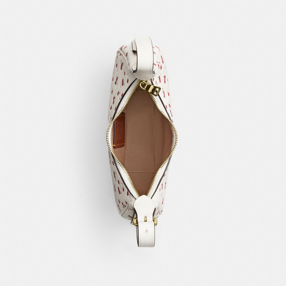 EMILY SHOULDER BAG WITH CHERRY PRINT
