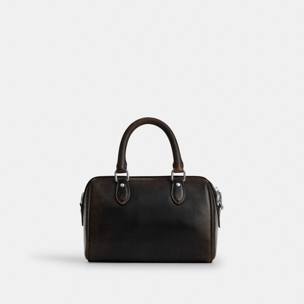 MINI ROWAN CROSSBODY BAG IN LOVED LEATHER
