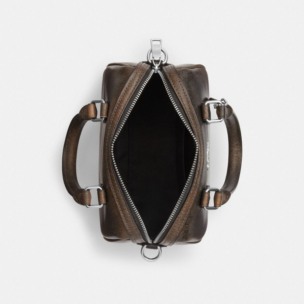 MINI ROWAN CROSSBODY BAG IN LOVED LEATHER