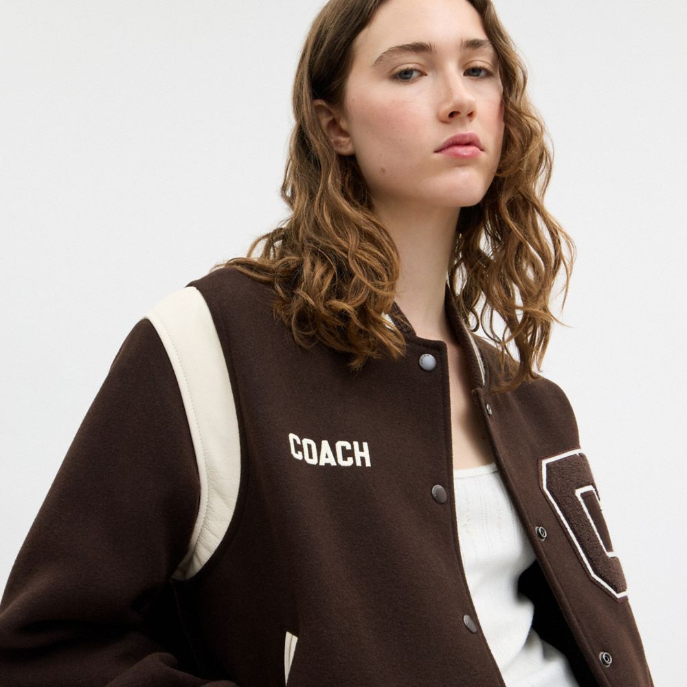 VARSITY 羊毛夾克