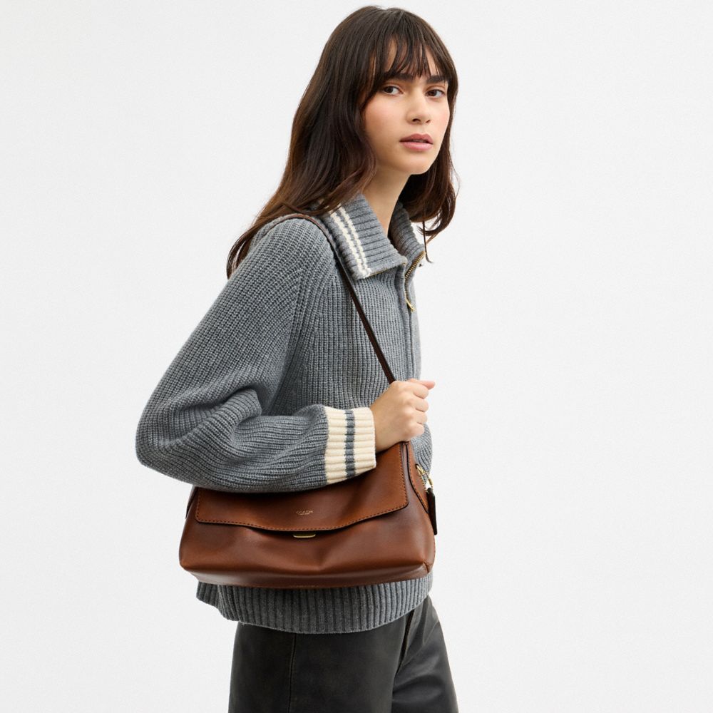 CHELSEA SHOULDER BAG 30 IN LOVED LEATHER