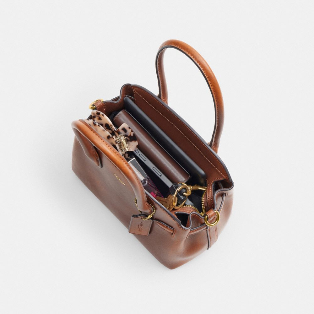 EMPIRE CARRYALL BAG 21 IN LOVED LEATHER