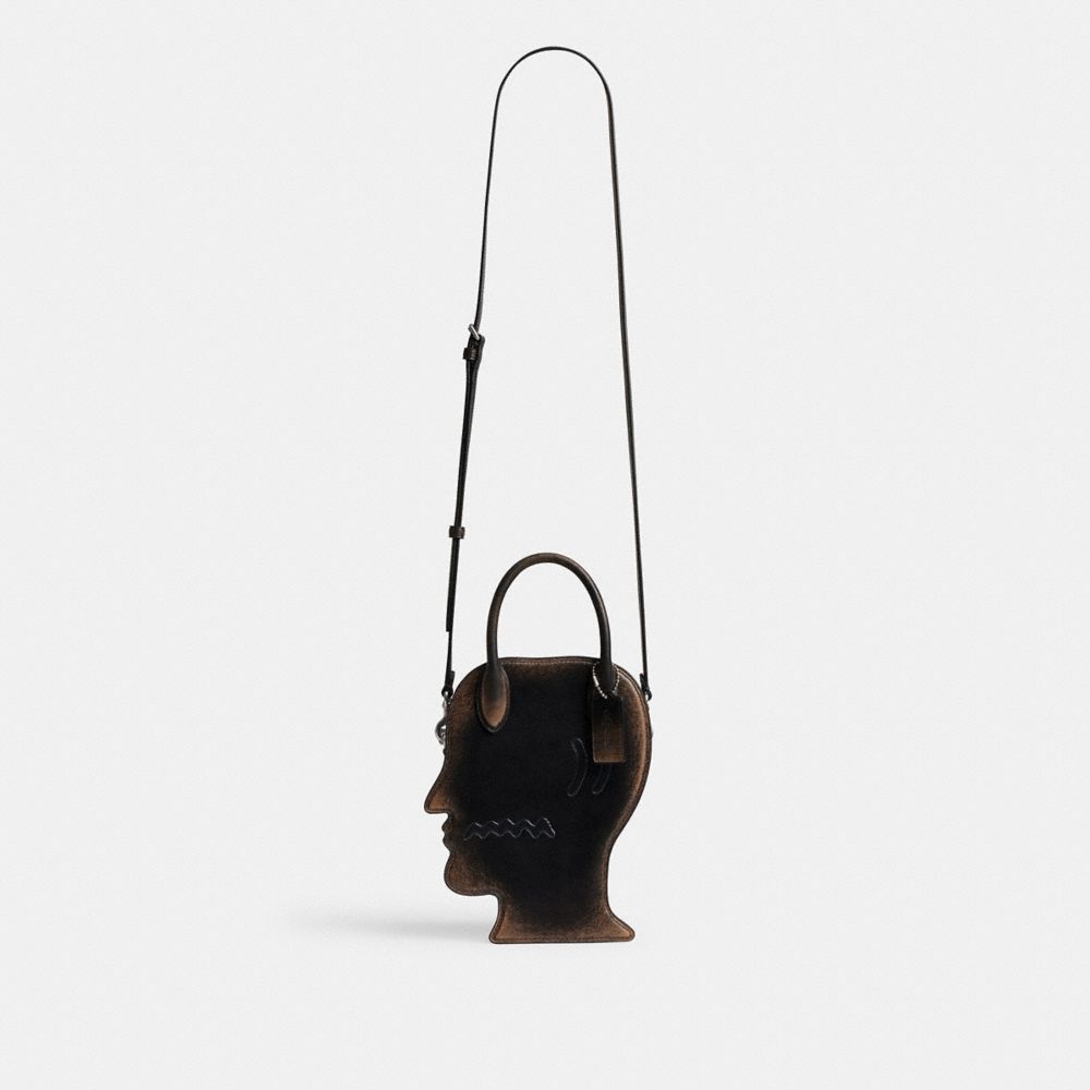 COACH | BRAIN DEAD LOGOHEAD BAG IN LOVED LEATHER