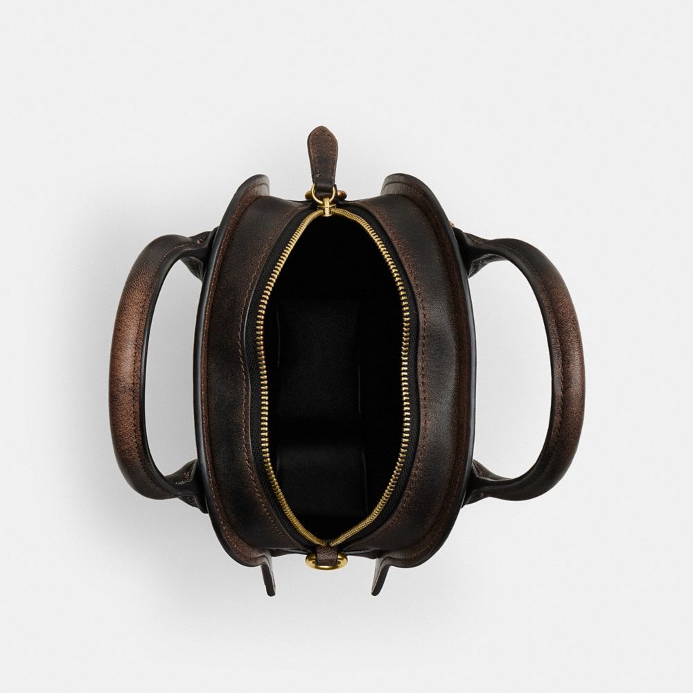 COACH | BRAIN DEAD LOGOHEAD BAG IN LOVED LEATHER