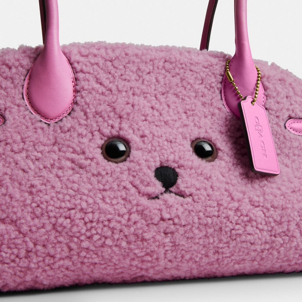 COACH | BRAIN DEAD EMPIRE CARRYALL BAG 34 IN SHEARLING