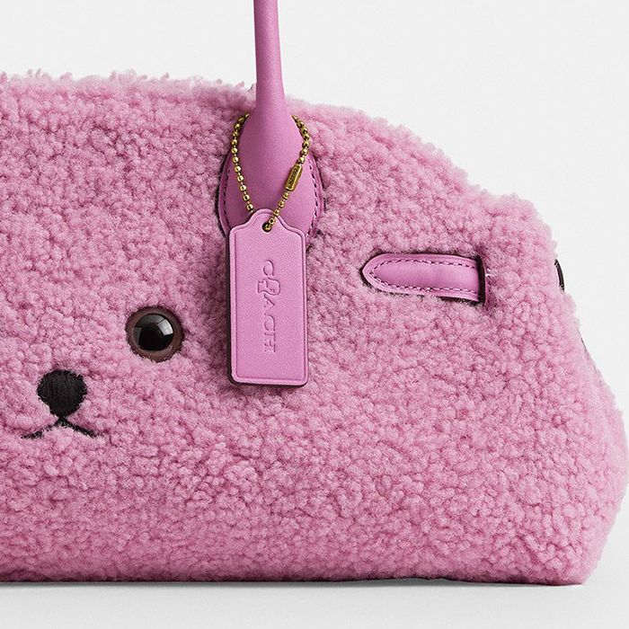 COACH | BRAIN DEAD EMPIRE CARRYALL BAG 34 IN SHEARLING